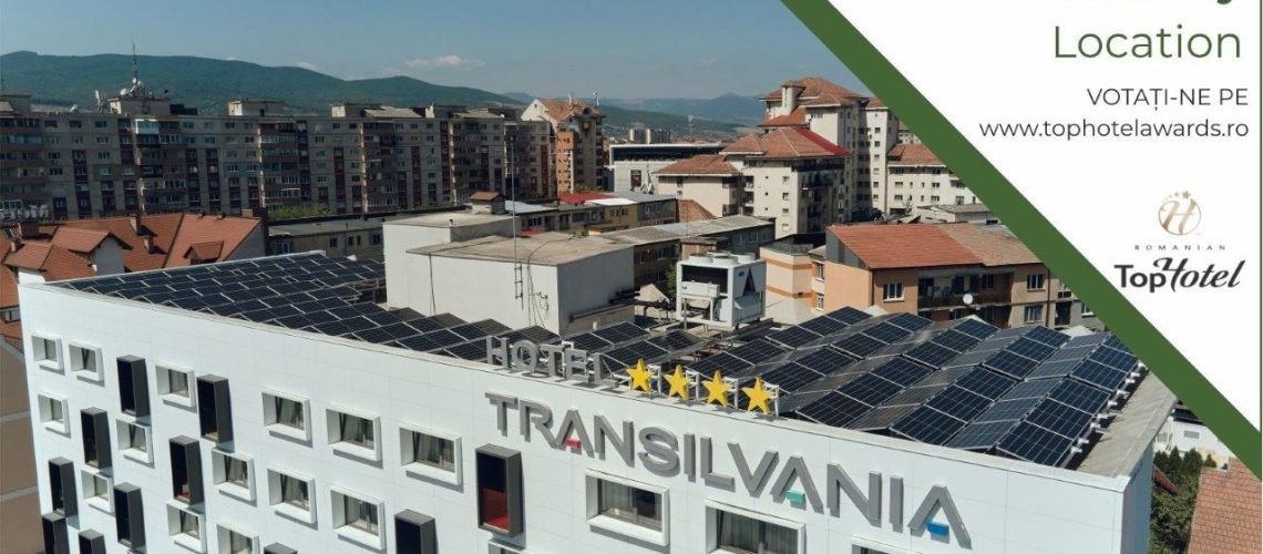 Hotel Transilvania panouri fotovoltaice